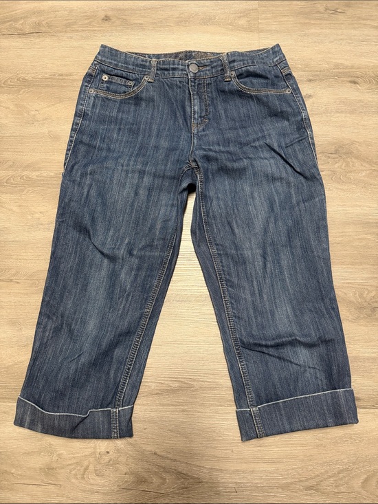 Tommy Hilfiger Denim - Tommy Hilfiger Indigo Cropped Cuffed Women's Jeans
